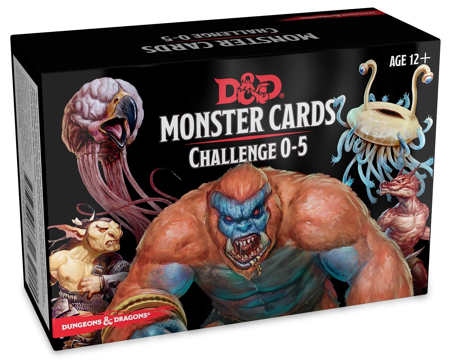 Dungeons and Dragons RPG: Monster Cards - Challenge 0-5 Deck (268 cards) | North Game Den