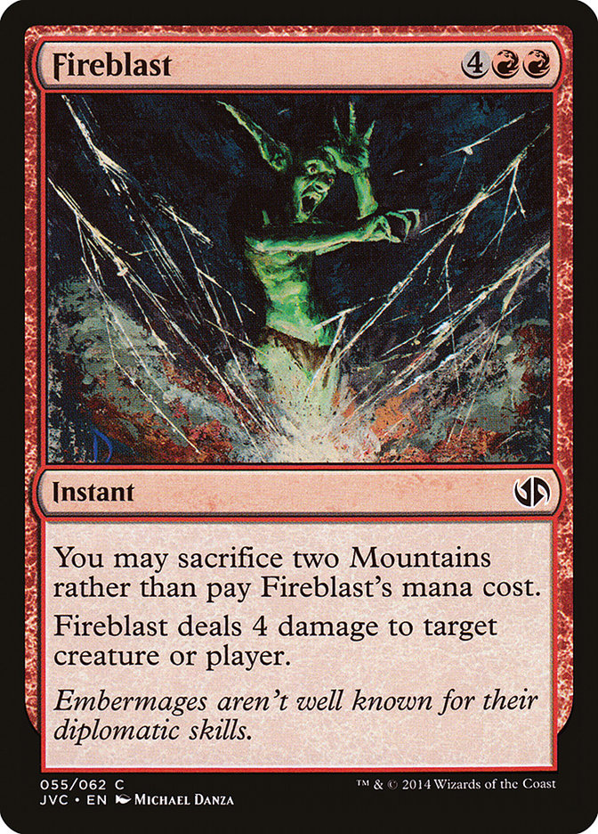 Fireblast [Duel Decks Anthology] | North Game Den