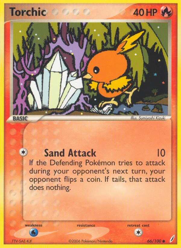 Torchic (66/100) [EX: Crystal Guardians] | North Game Den