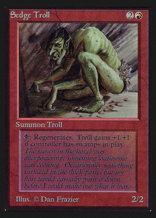 Sedge Troll (CE) [Collectors’ Edition] | North Game Den