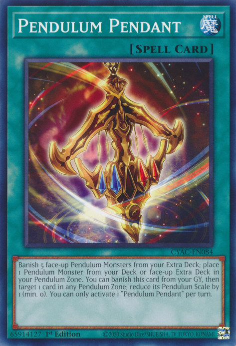 Pendulum Pendant [CYAC-EN084] Common | North Game Den