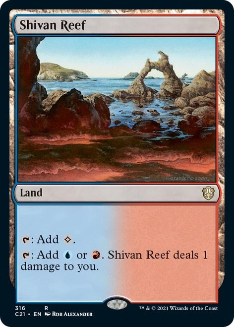 Shivan Reef [Commander 2021] | North Game Den