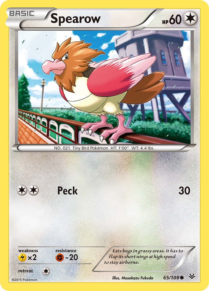 Spearow (65/108) [XY: Roaring Skies] | North Game Den