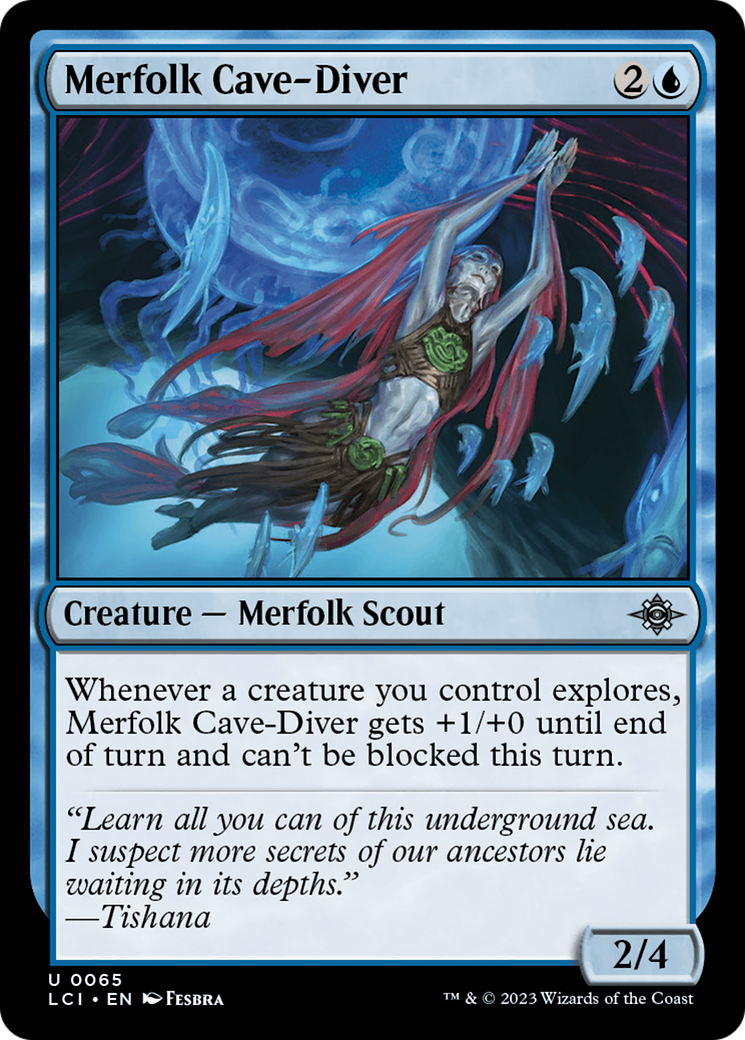 Merfolk Cave-Diver [The Lost Caverns of Ixalan] | North Game Den