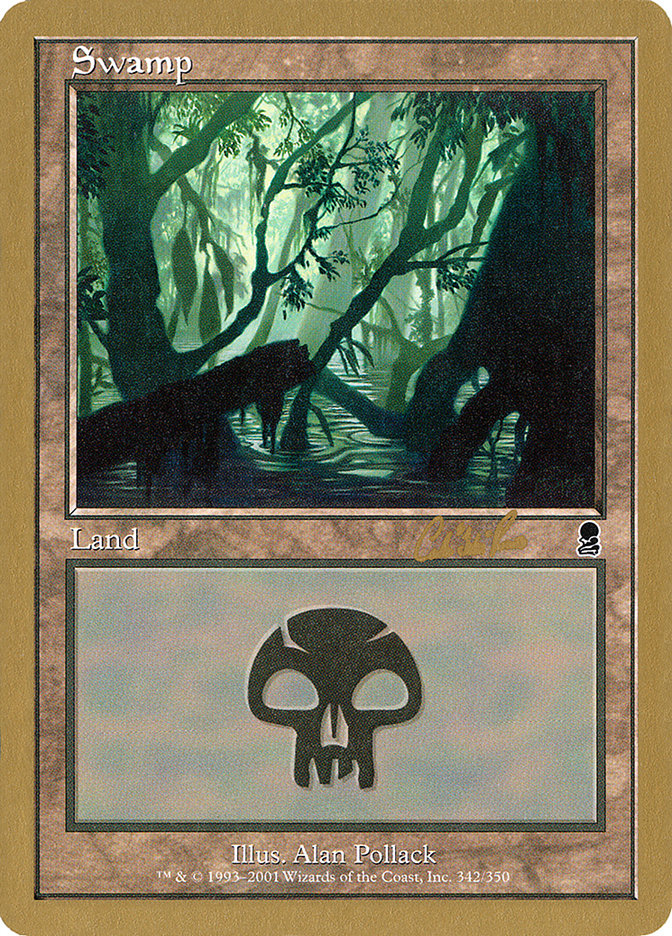 Swamp (cr342) (Carlos Romao) [World Championship Decks 2002] | North Game Den