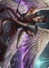 Firja, Judge of Valor Art Card [Kaldheim: Art Series] | North Game Den