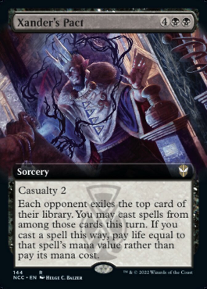 Xander's Pact (Extended Art) [Streets of New Capenna Commander] | North Game Den