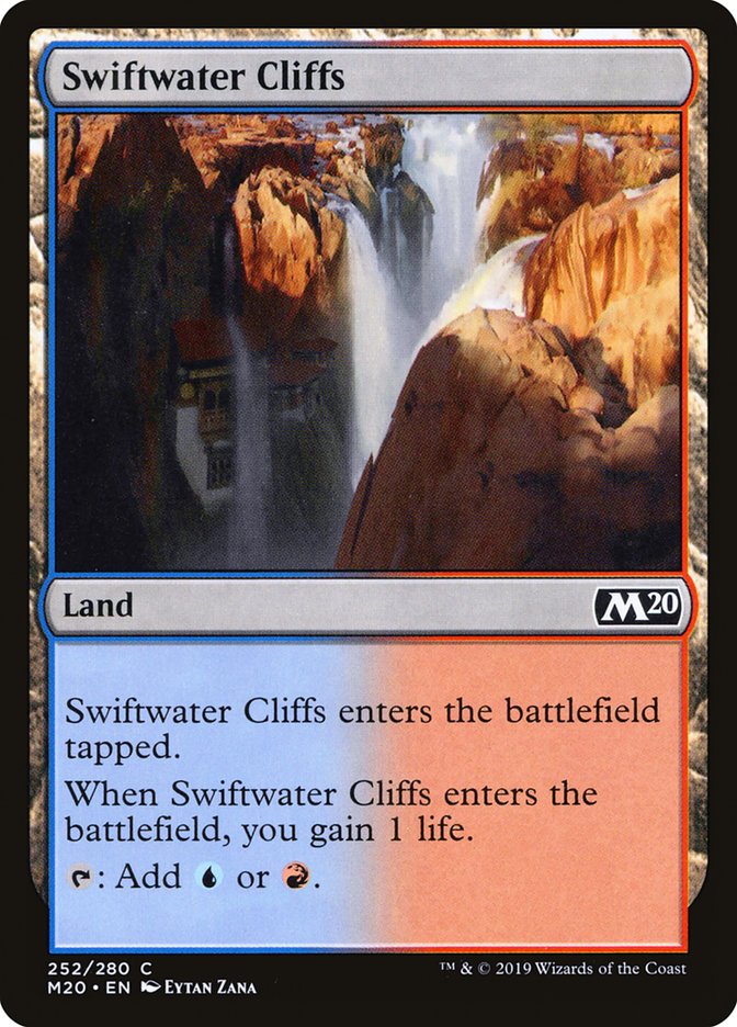 Swiftwater Cliffs [Core Set 2020] | North Game Den