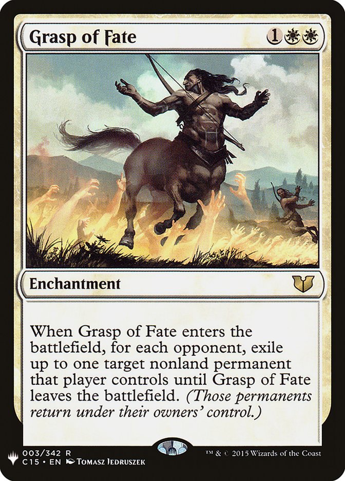 Grasp of Fate [Mystery Booster] | North Game Den