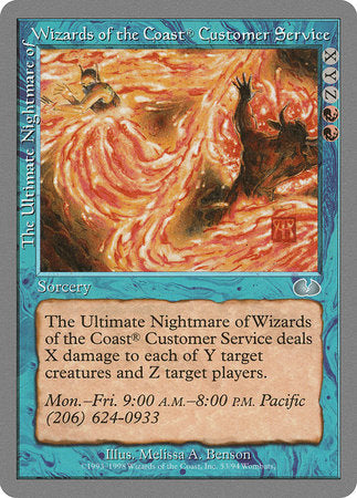 The Ultimate Nightmare of Wizards of the Coast Customer Service [Unglued] | North Game Den