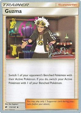 Guzma (115/147) (Infinite Force - Diego Cassiraga) [World Championships 2017] | North Game Den