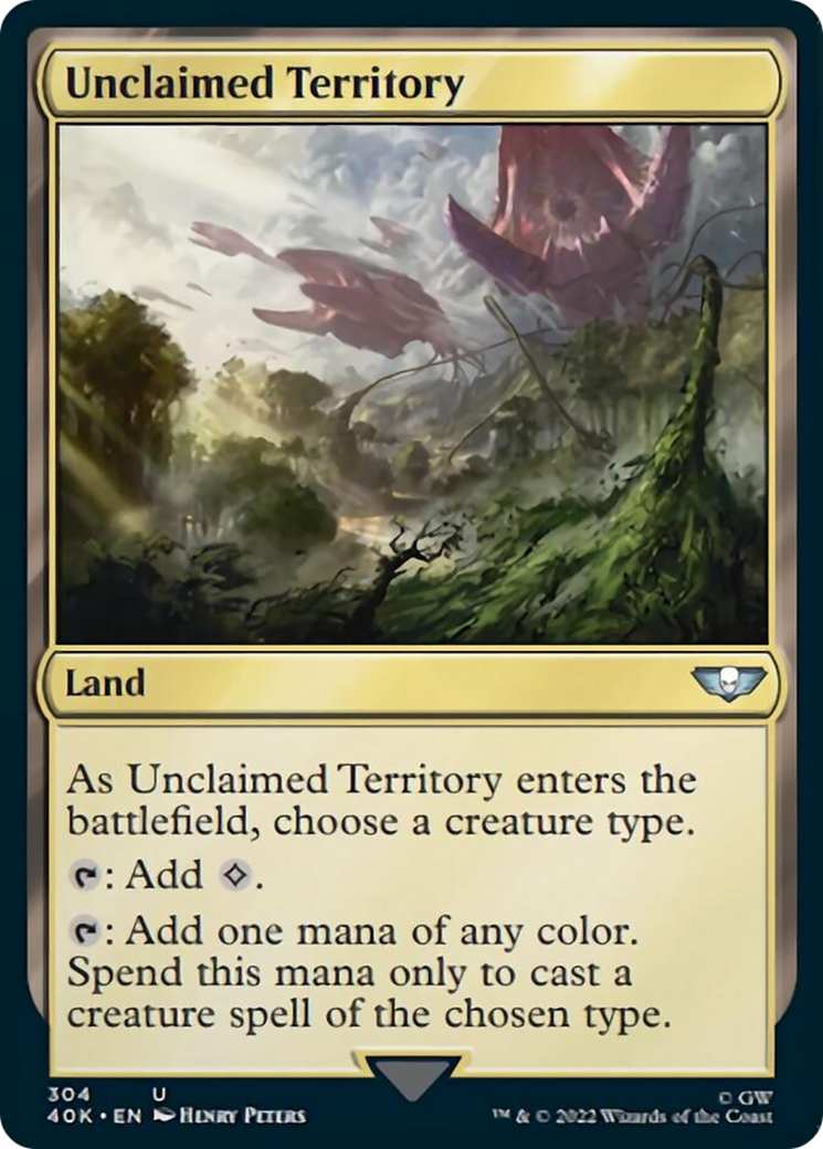 Unclaimed Territory [Universes Beyond: Warhammer 40,000] | North Game Den
