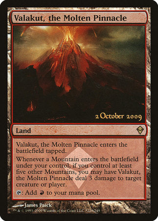 Valakut, the Molten Pinnacle [Zendikar Promos] | North Game Den