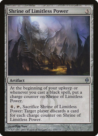 Shrine of Limitless Power [New Phyrexia] | North Game Den