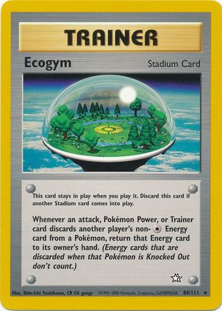 Ecogym (84/111) [Neo Genesis Unlimited] | North Game Den