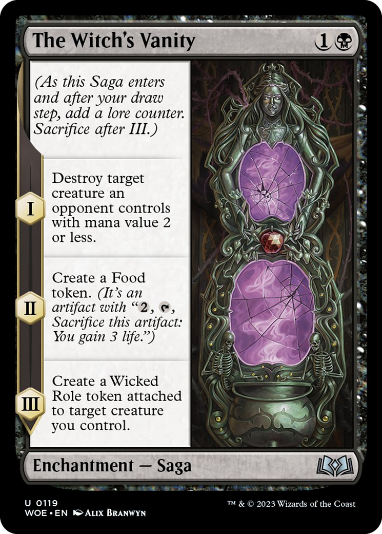 The Witch's Vanity [Wilds of Eldraine] | North Game Den