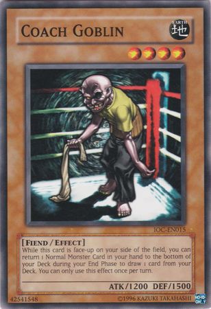 Coach Goblin [IOC-EN015] Common | North Game Den