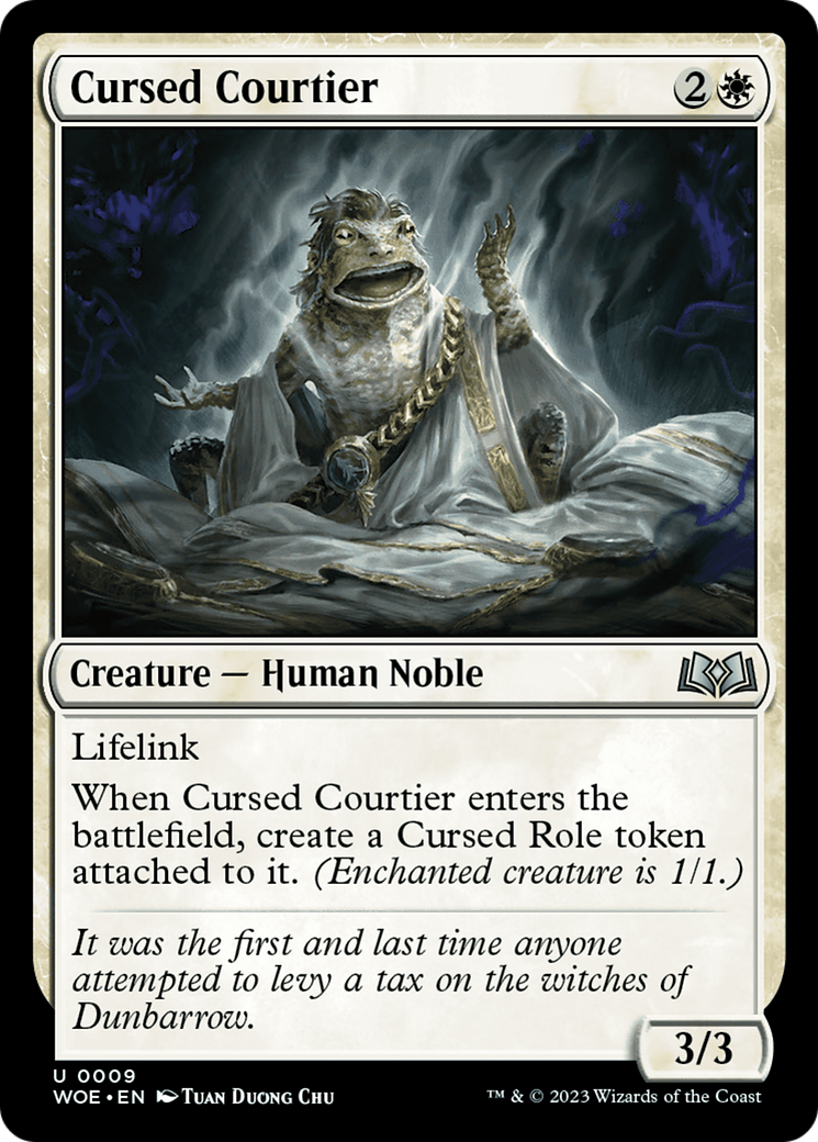 Cursed Courtier [Wilds of Eldraine] | North Game Den