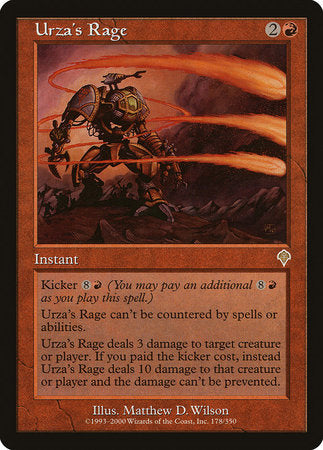 Urza's Rage [Invasion] | North Game Den