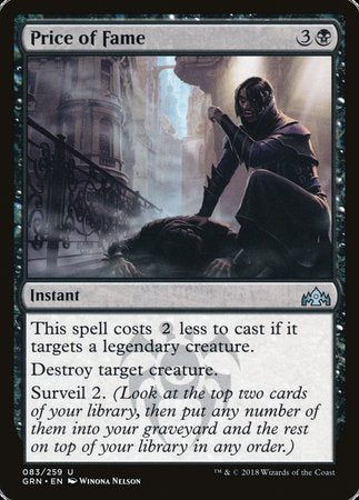 Price of Fame [Guilds of Ravnica] | North Game Den