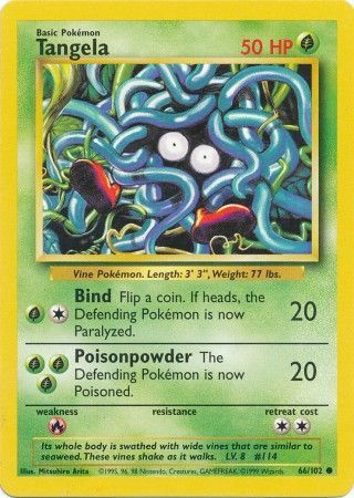 Tangela (66/102) [Base Set Unlimited] | North Game Den