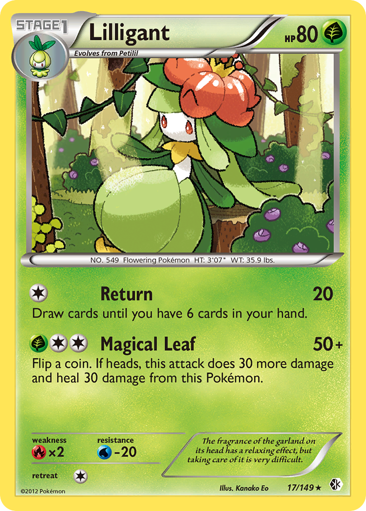 Lilligant (17/149) [Black & White: Boundaries Crossed] | North Game Den