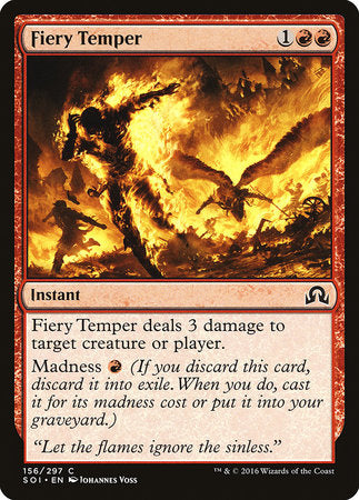 Fiery Temper [Shadows over Innistrad] | North Game Den