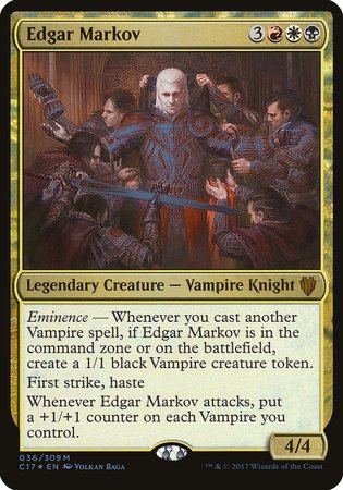 Edgar Markov (Commander 2017) [Commander 2017 Oversized] | North Game Den