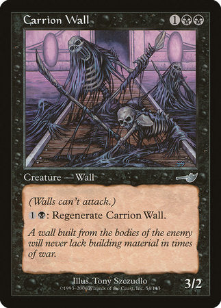 Carrion Wall [Nemesis] | North Game Den