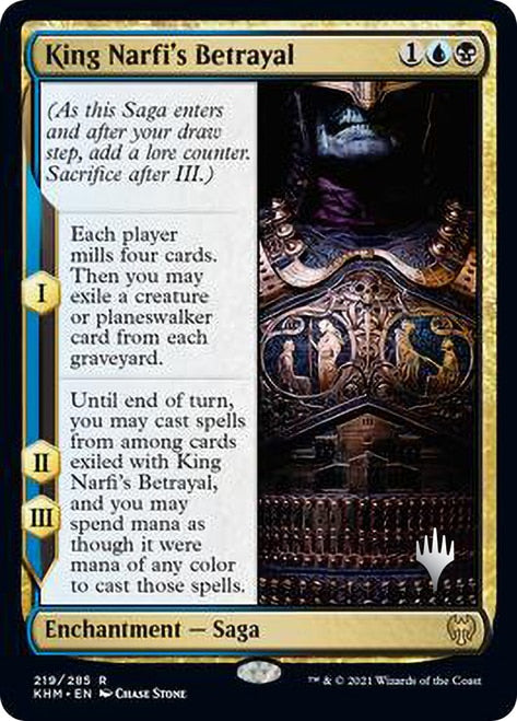 King Narfi's Betrayal [Kaldheim Promo Pack] | North Game Den