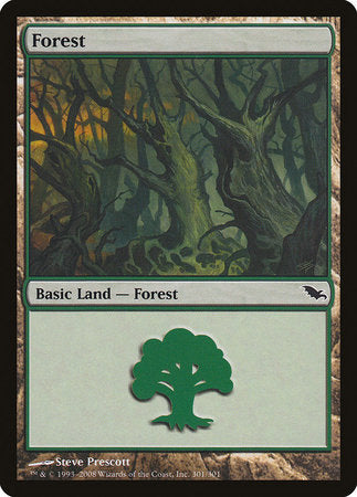 Forest (301) [Shadowmoor] | North Game Den