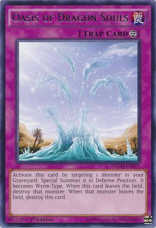 Oasis of Dragon Souls [NECH-EN077] Rare | North Game Den