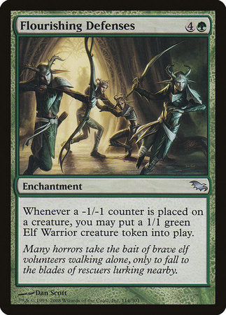 Flourishing Defenses [Shadowmoor] | North Game Den