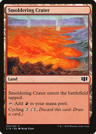 Smoldering Crater [Commander 2014] | North Game Den