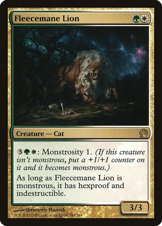 Fleecemane Lion [Theros] | North Game Den