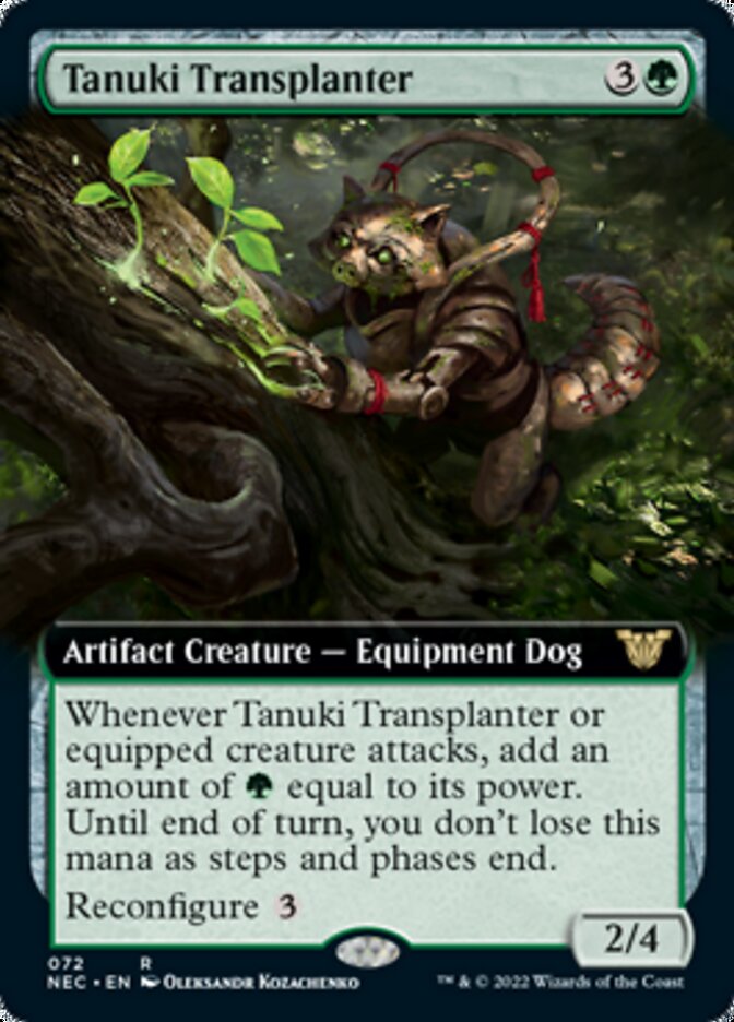 Tanuki Transplanter (Extended) [Kamigawa: Neon Dynasty Commander] | North Game Den