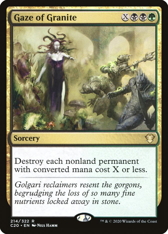 Gaze of Granite [Commander 2020] | North Game Den