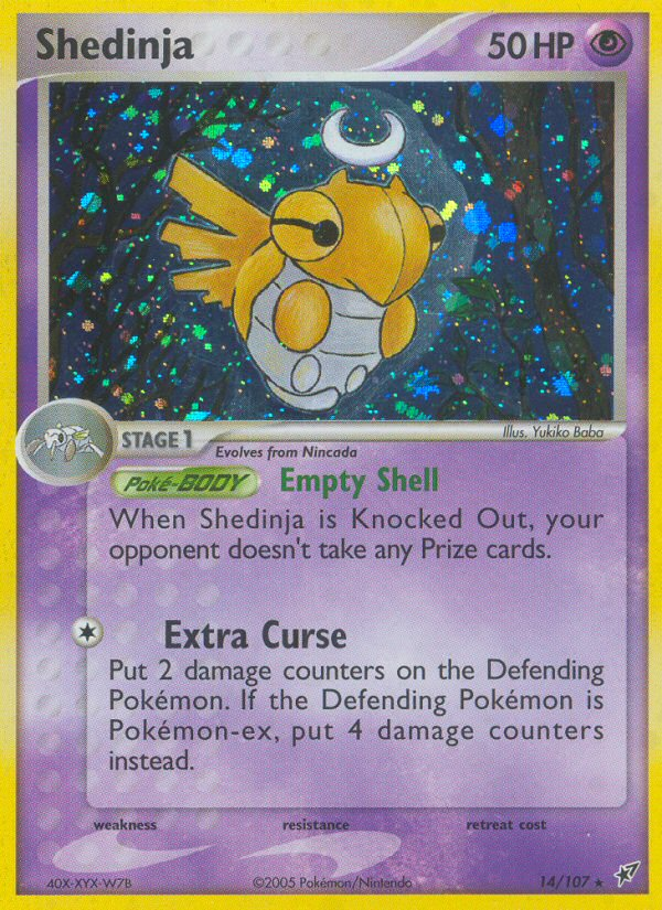 Shedinja (14/107) [EX: Deoxys] | North Game Den