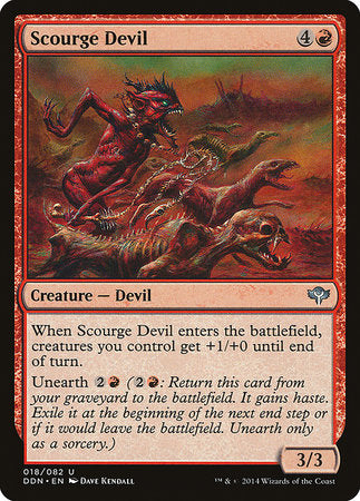 Scourge Devil [Duel Decks: Speed vs. Cunning] | North Game Den