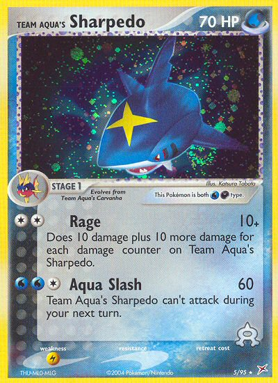 Team Aqua's Sharpedo (5/95) [EX: Team Magma vs Team Aqua] | North Game Den