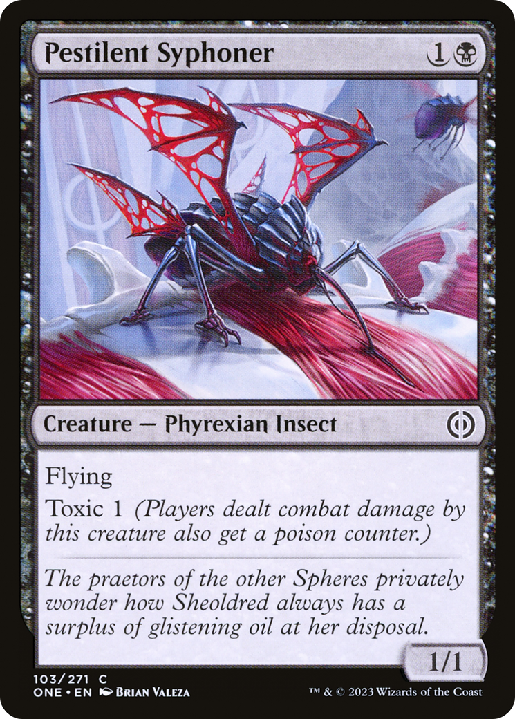 Pestilent Syphoner [Phyrexia: All Will Be One] | North Game Den