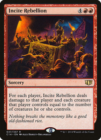 Incite Rebellion [Commander 2014] | North Game Den