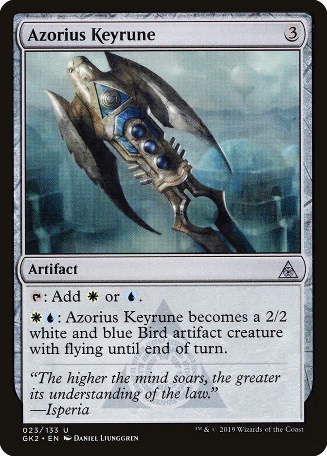 Azorius Keyrune [Ravnica Allegiance Guild Kit] | North Game Den