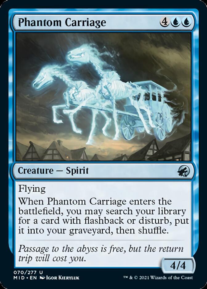 Phantom Carriage [Innistrad: Midnight Hunt] | North Game Den