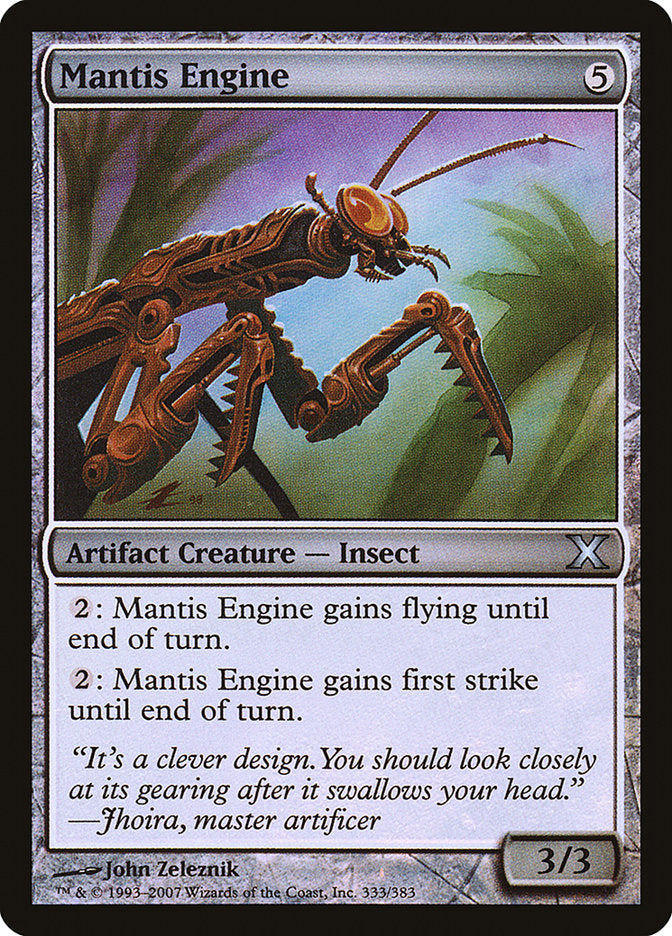 Mantis Engine (Premium Foil) [Tenth Edition] | North Game Den