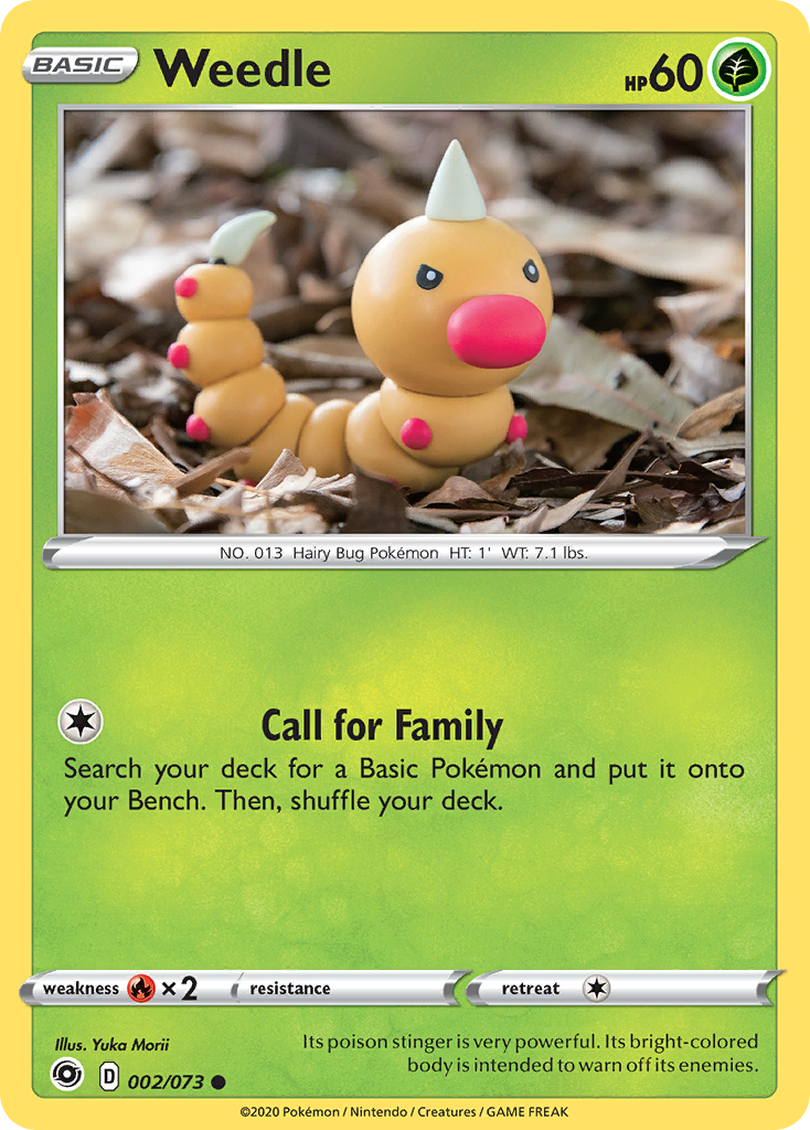 Weedle (002/073) [Sword & Shield: Champion's Path] | North Game Den