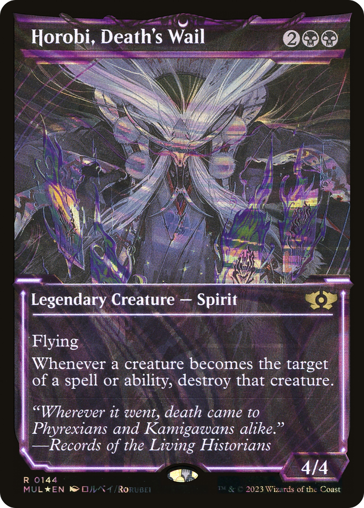 Horobi, Death's Wail (Halo Foil) [Multiverse Legends] | North Game Den