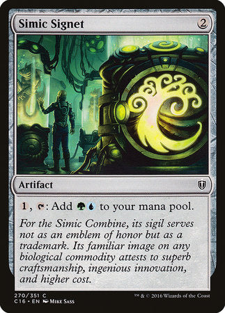 Simic Signet [Commander 2016] | North Game Den