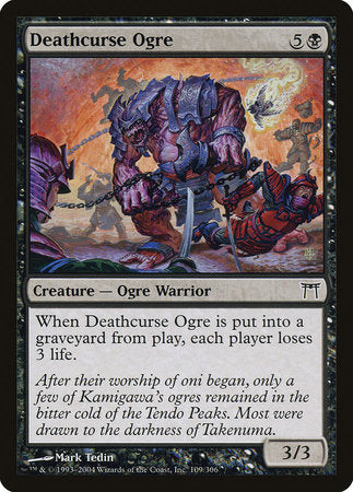 Deathcurse Ogre [Champions of Kamigawa] | North Game Den