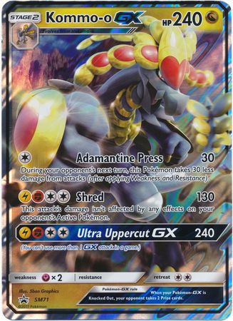 Kommo-o GX (SM71) (Jumbo Card) [Sun & Moon: Black Star Promos] | North Game Den